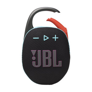 JBL Clip 5 - Black and Orange - Ultra-portable waterproof speaker - Front